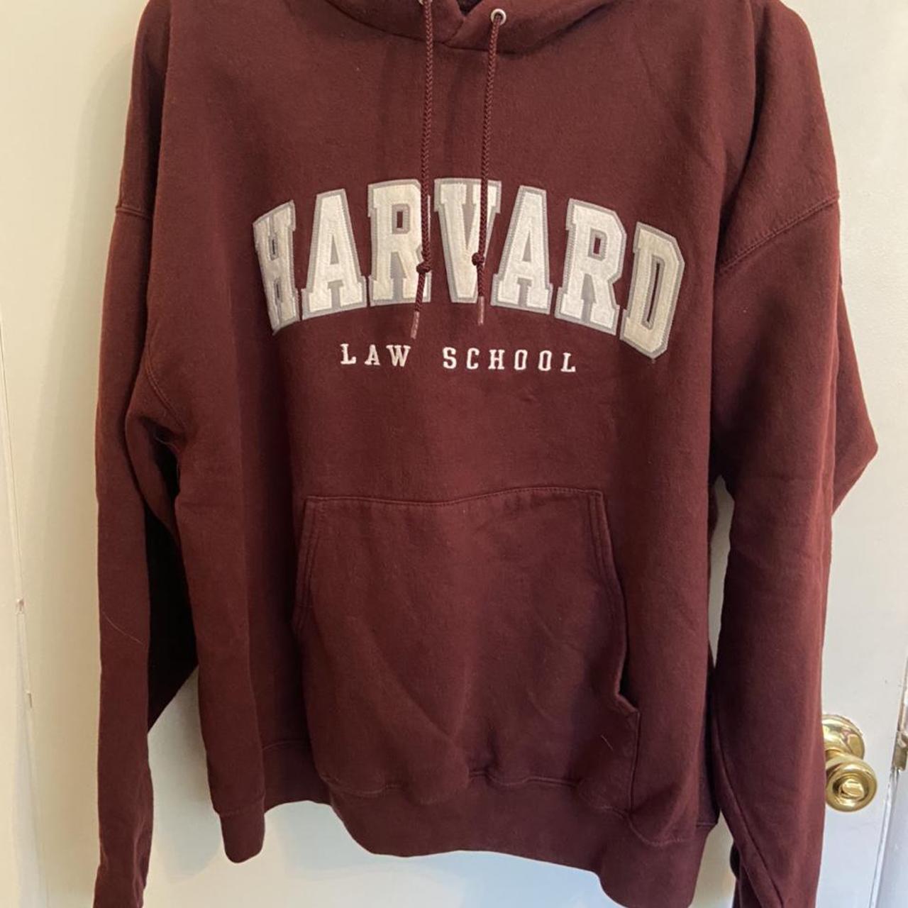 CHAMPION Harvard Law School Hoodie Men S XL Depop   P0 