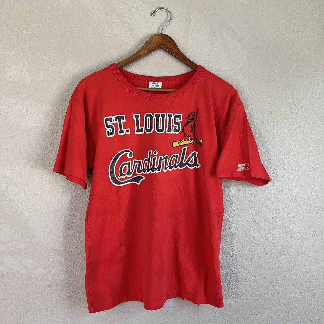Vintage MLB St. Louis Cardinals Baseball Tee Shirt - Depop
