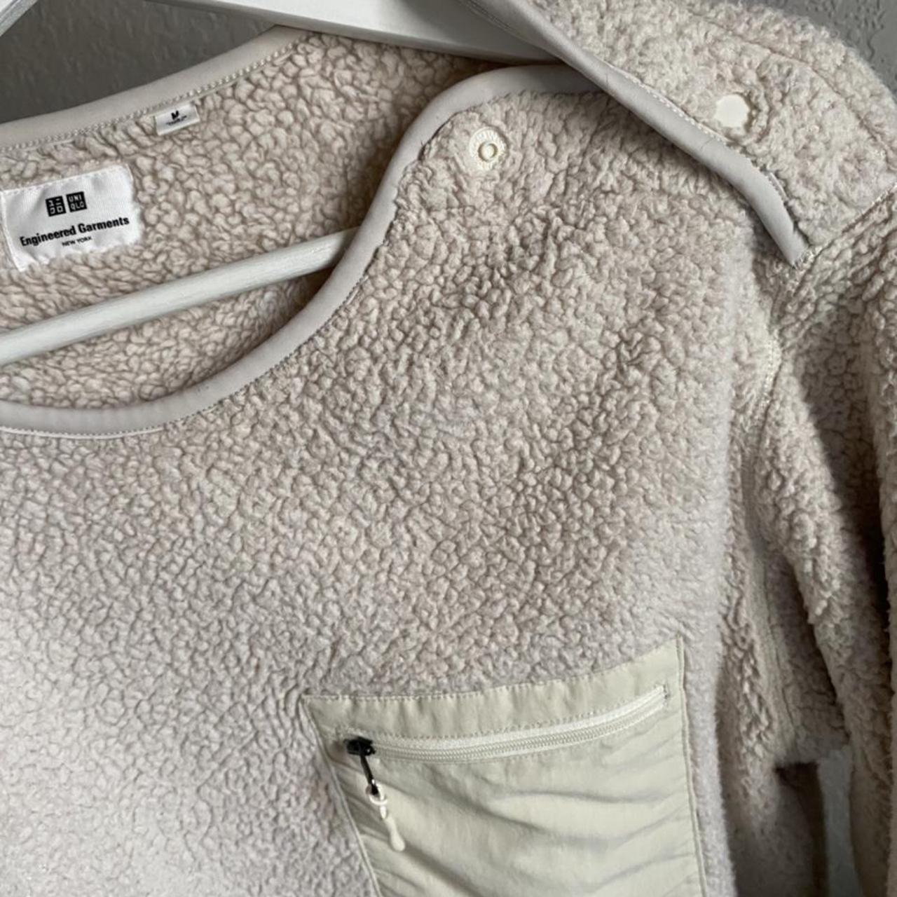 Engineered Garments Men's Cream Sweatshirt (3)