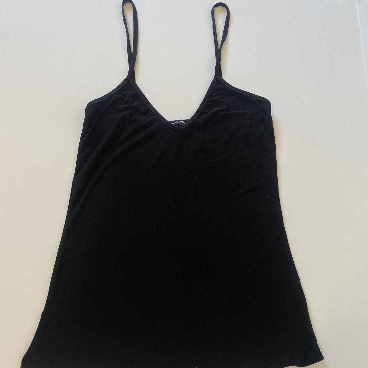 Brandy Melville Tank Top Black One... - Depop