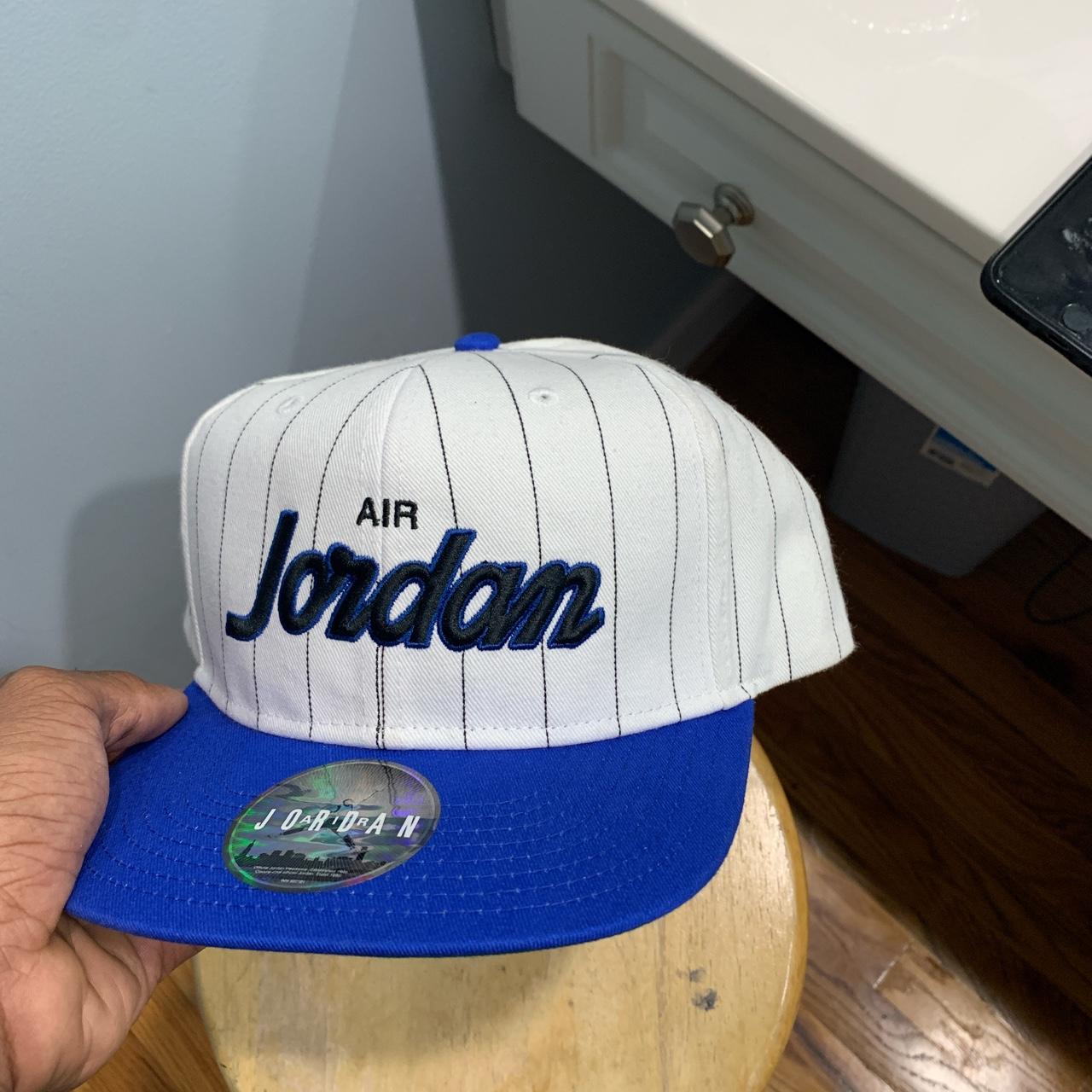 light blue jordan hat