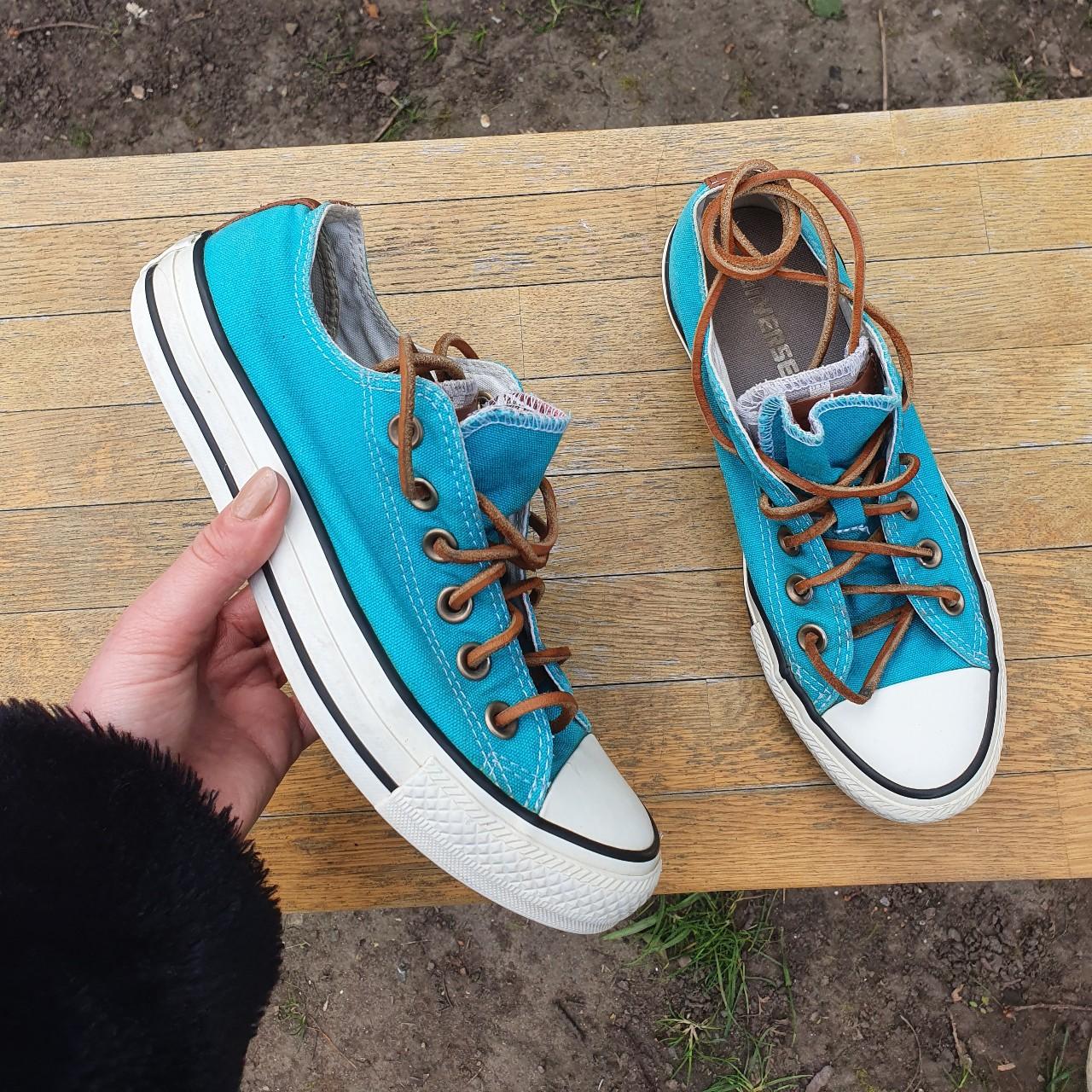 Turquoise converse clearance uk