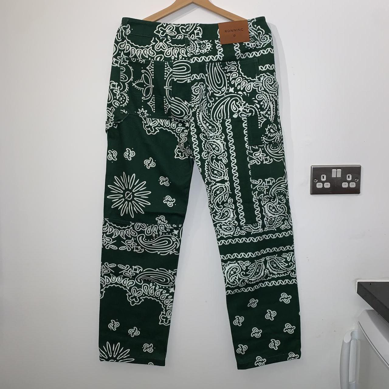 Green best sale bandana pants