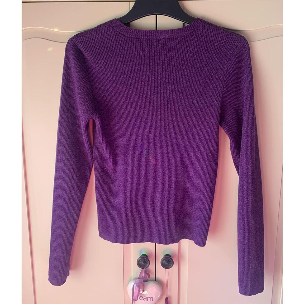 Women's Purple Jumper Depop