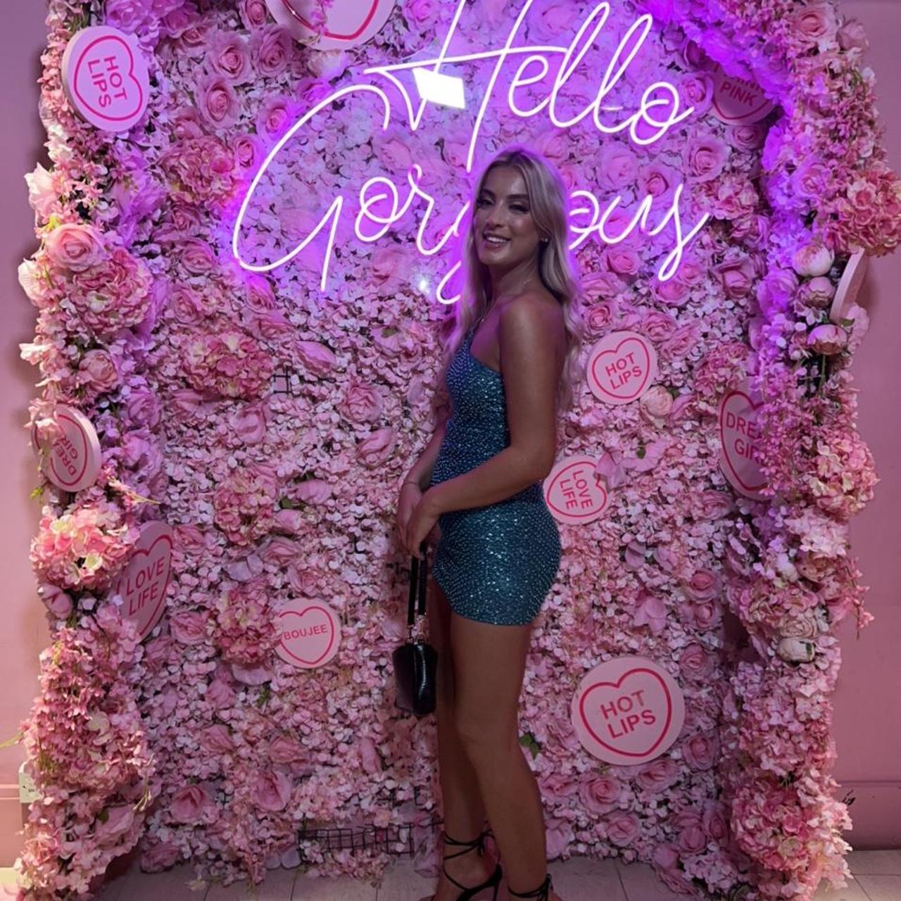 Selling my oh Polly green/emerald embellished dress.... Depop