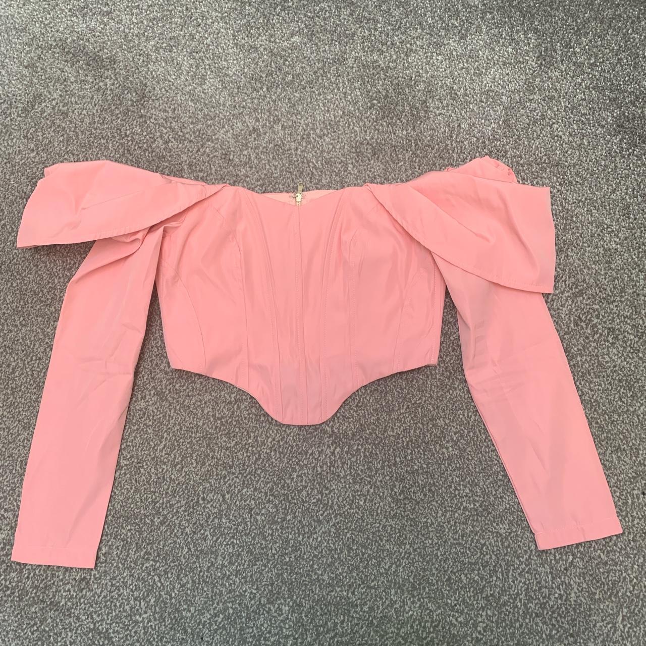 CLUB LONDON selling my pink corset top Worn once... Depop