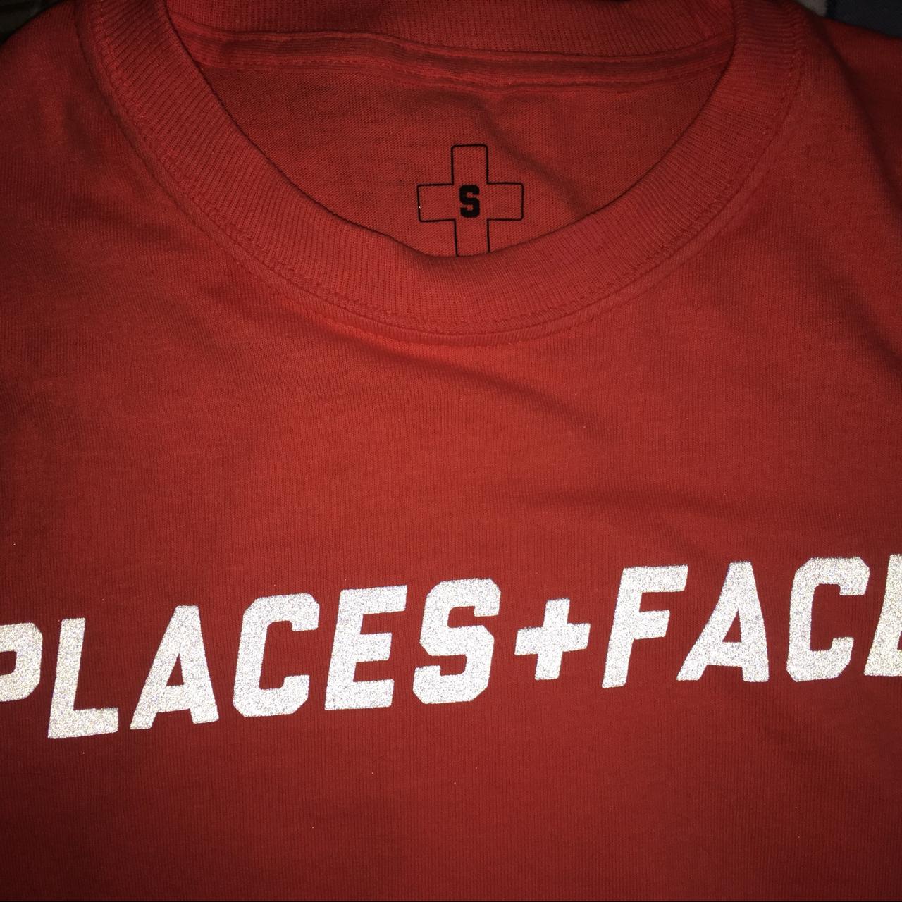 Places Plus Faces 3M logo long sleeve t shirt Size... - Depop