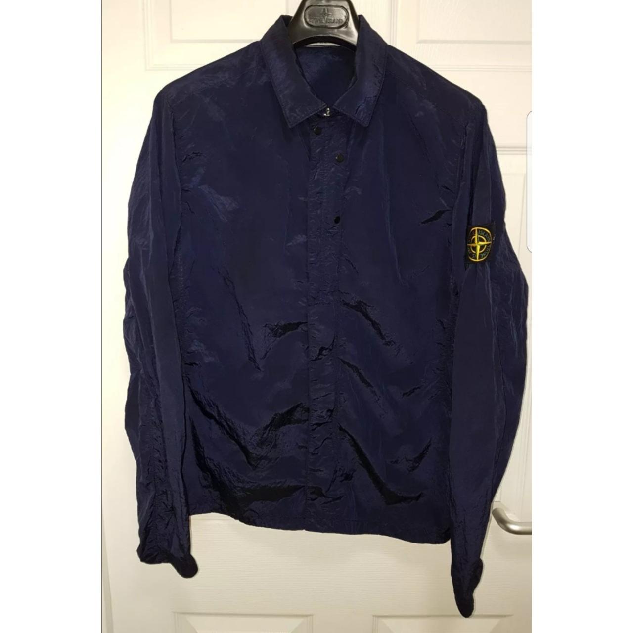 Stone island overshirt on sale ink