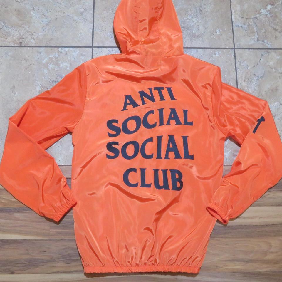 Anti social social club paranoid jacket best sale