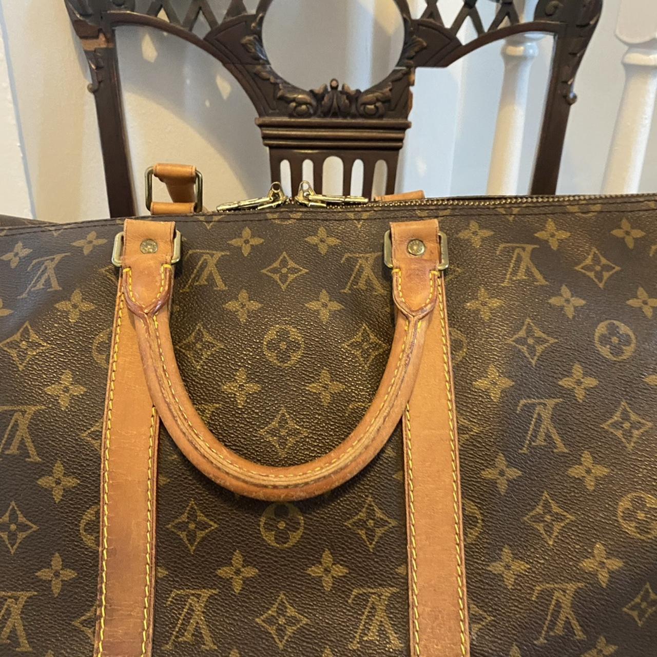 Vintage Louis Vuitton Bag Real! Some aging on the - Depop