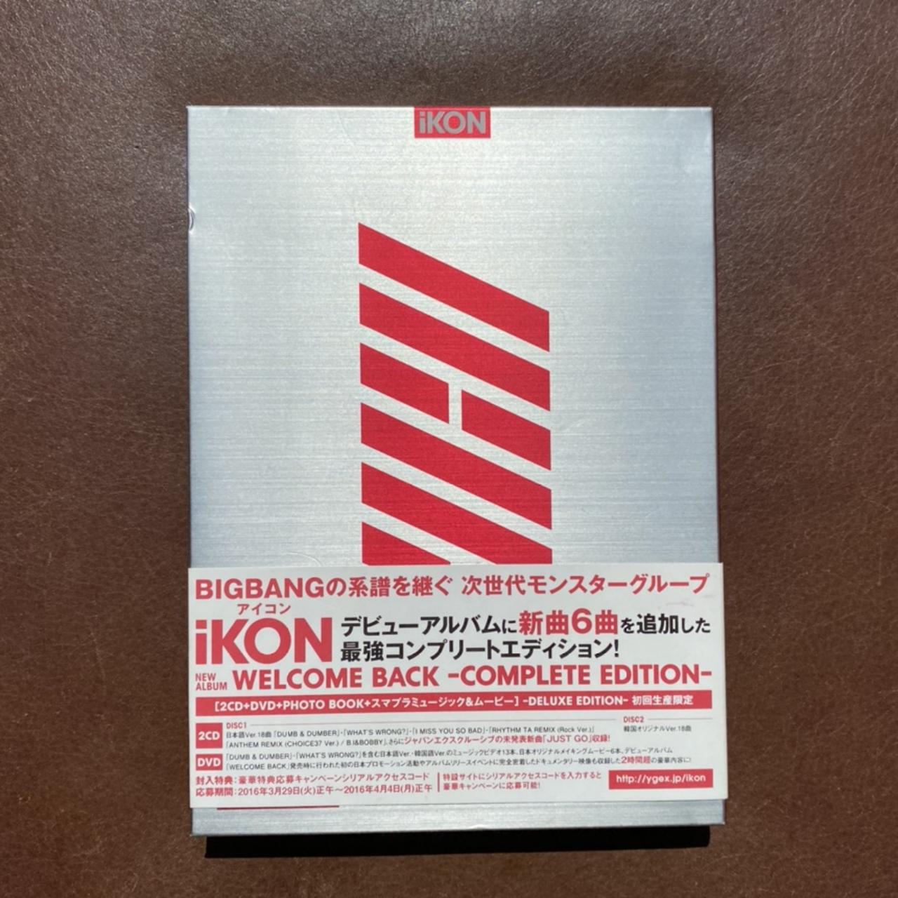 Ikon, back (Japanese version) FREE... Depop