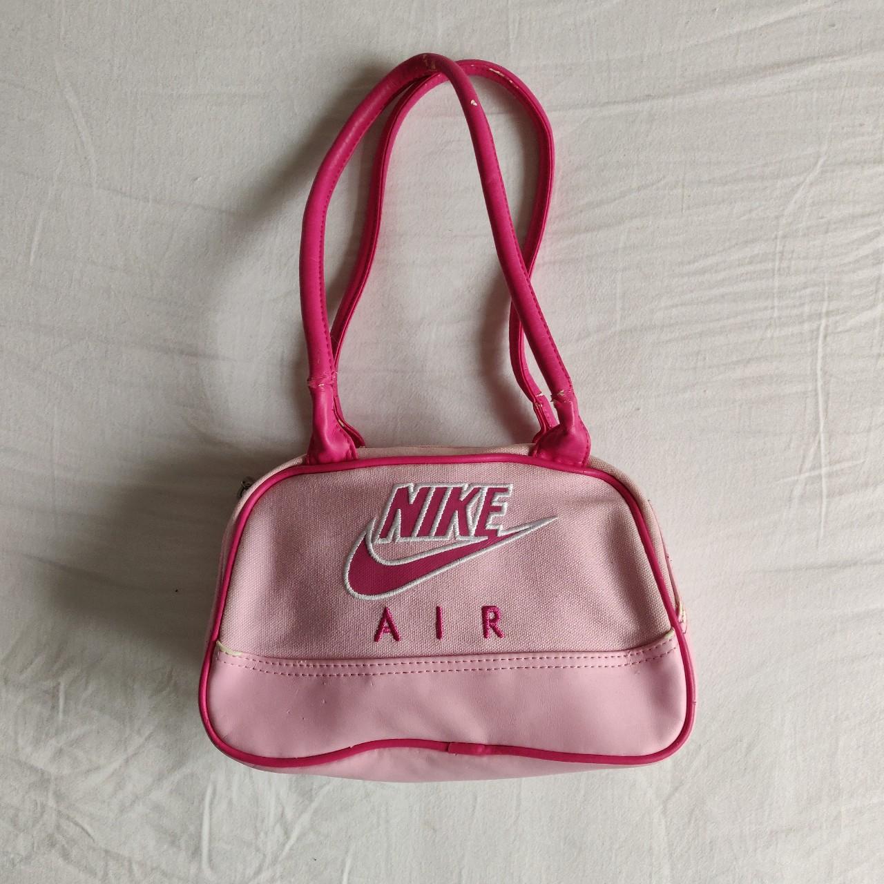 Vintage Nike pink handbag More major flaws as shown... - Depop