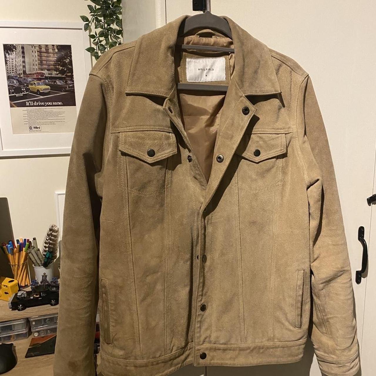 Bellfield suede clearance jacket