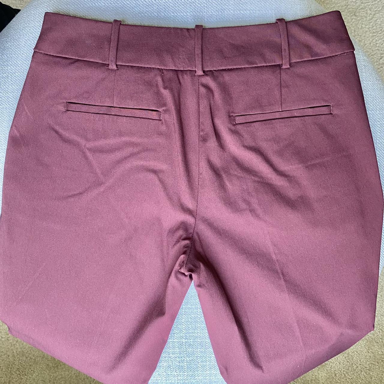 Burgundy Capri Office Pants 🍇🍓🥀 Size: 4 petite,... - Depop