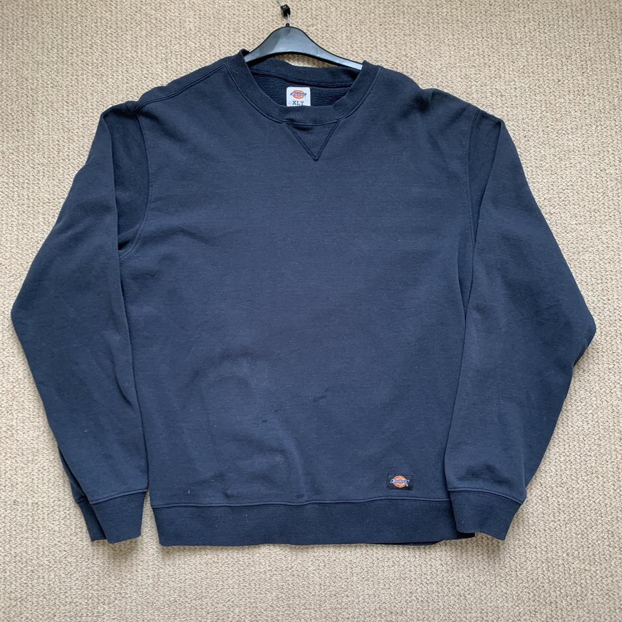 Navy Dickies Crew Neck Xl Material 50 Cotton 50 Depop