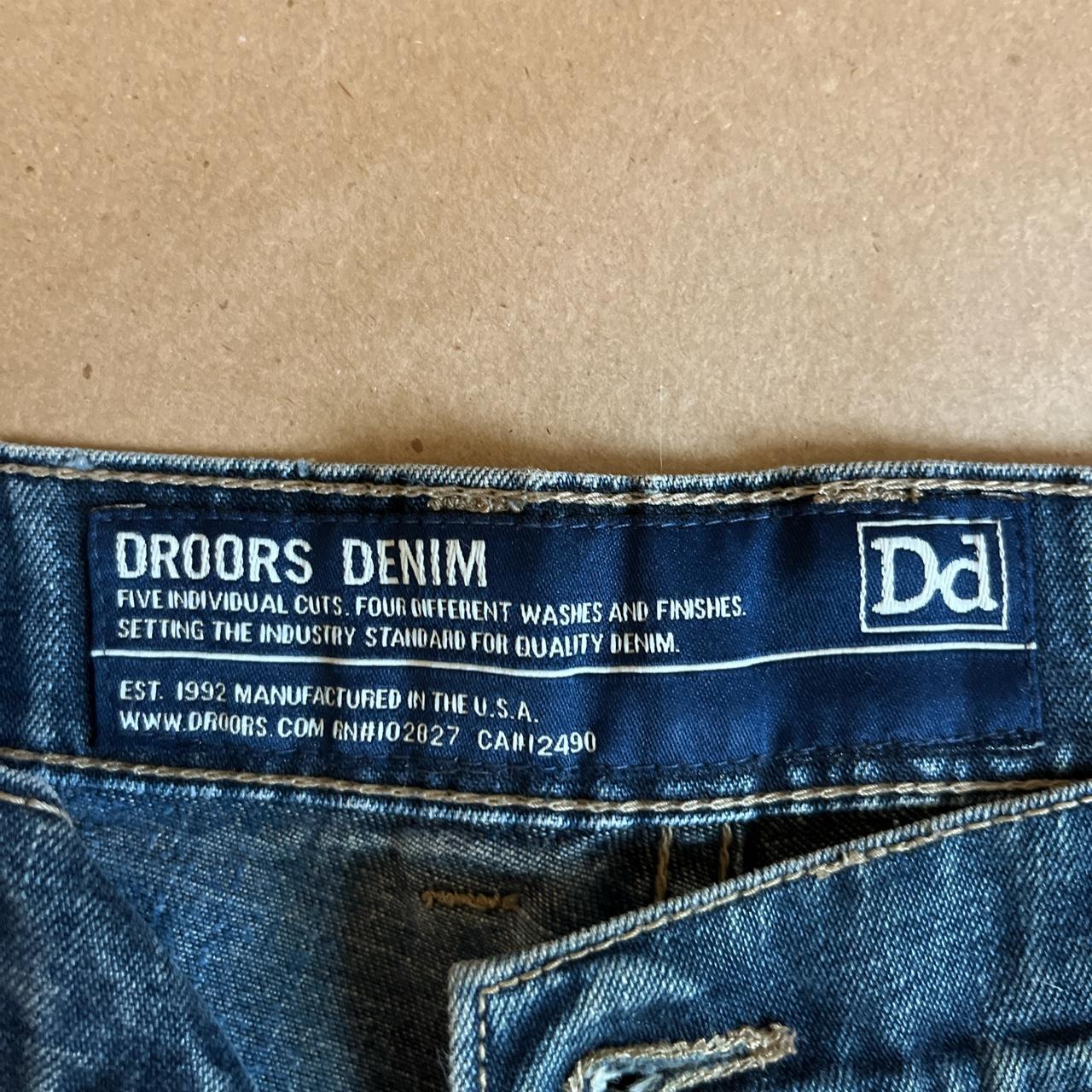 Vintage Droors Cargo Jeans Lightly worn Size 36x32 - Depop