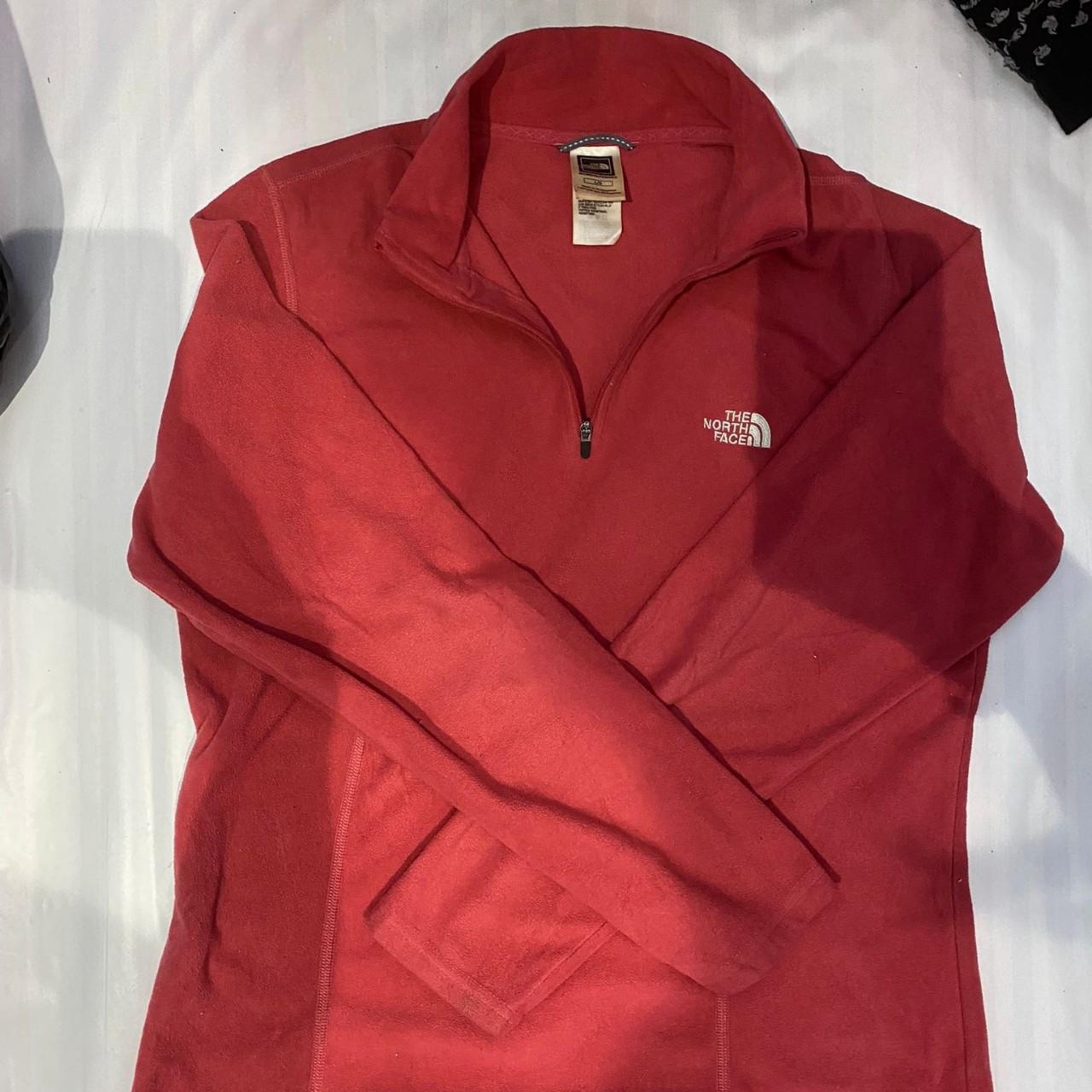 Vintage the North face jumper Half... - Depop