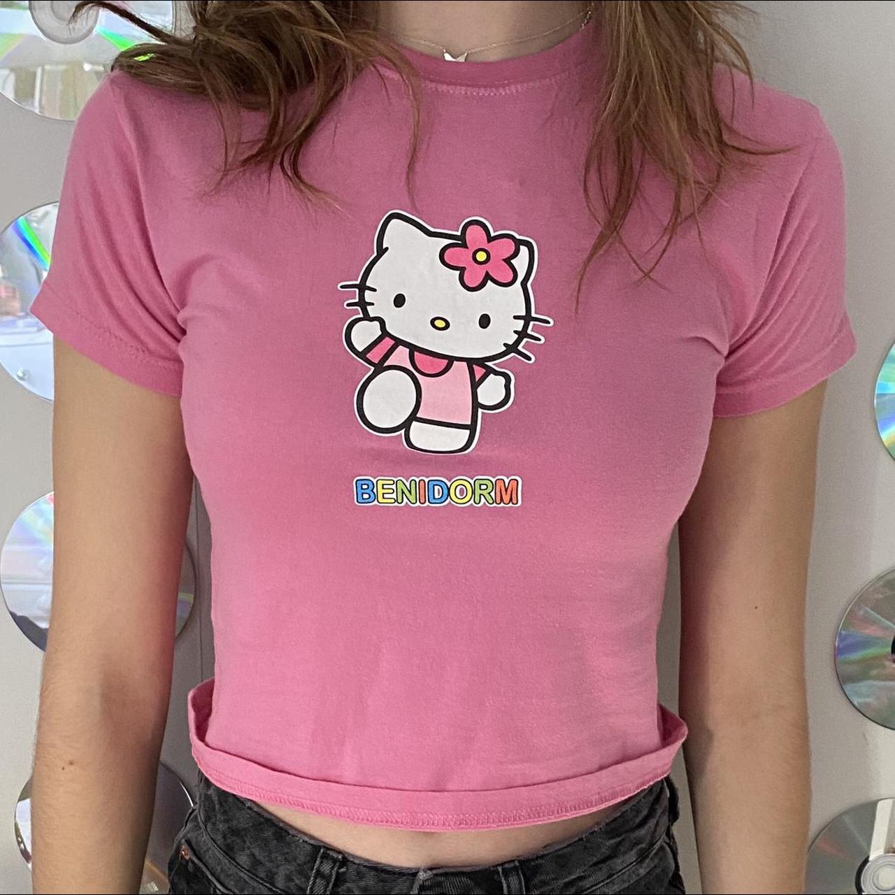 reserved don’t buy! y2k bubblegum pink sanrio hello... - Depop