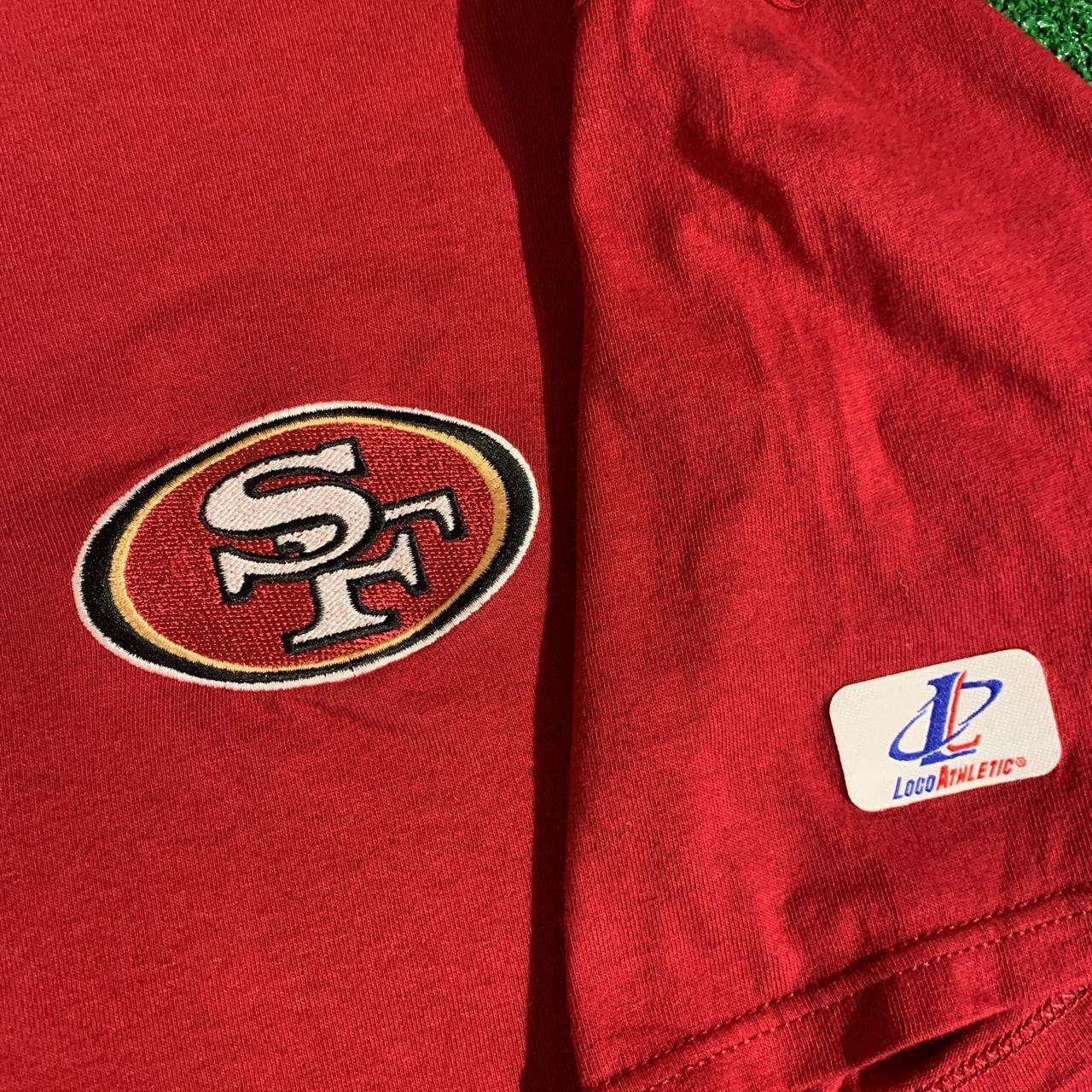 Vintage 1990s San Francisco 49ers NFL Logo Athletic - Depop