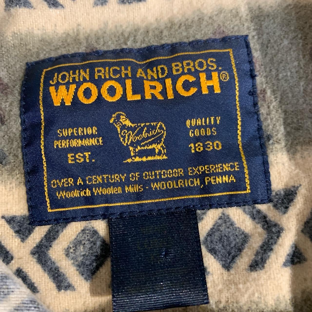 Vintage John Rich and Bros. Woolrich Flannel Shirt... - Depop