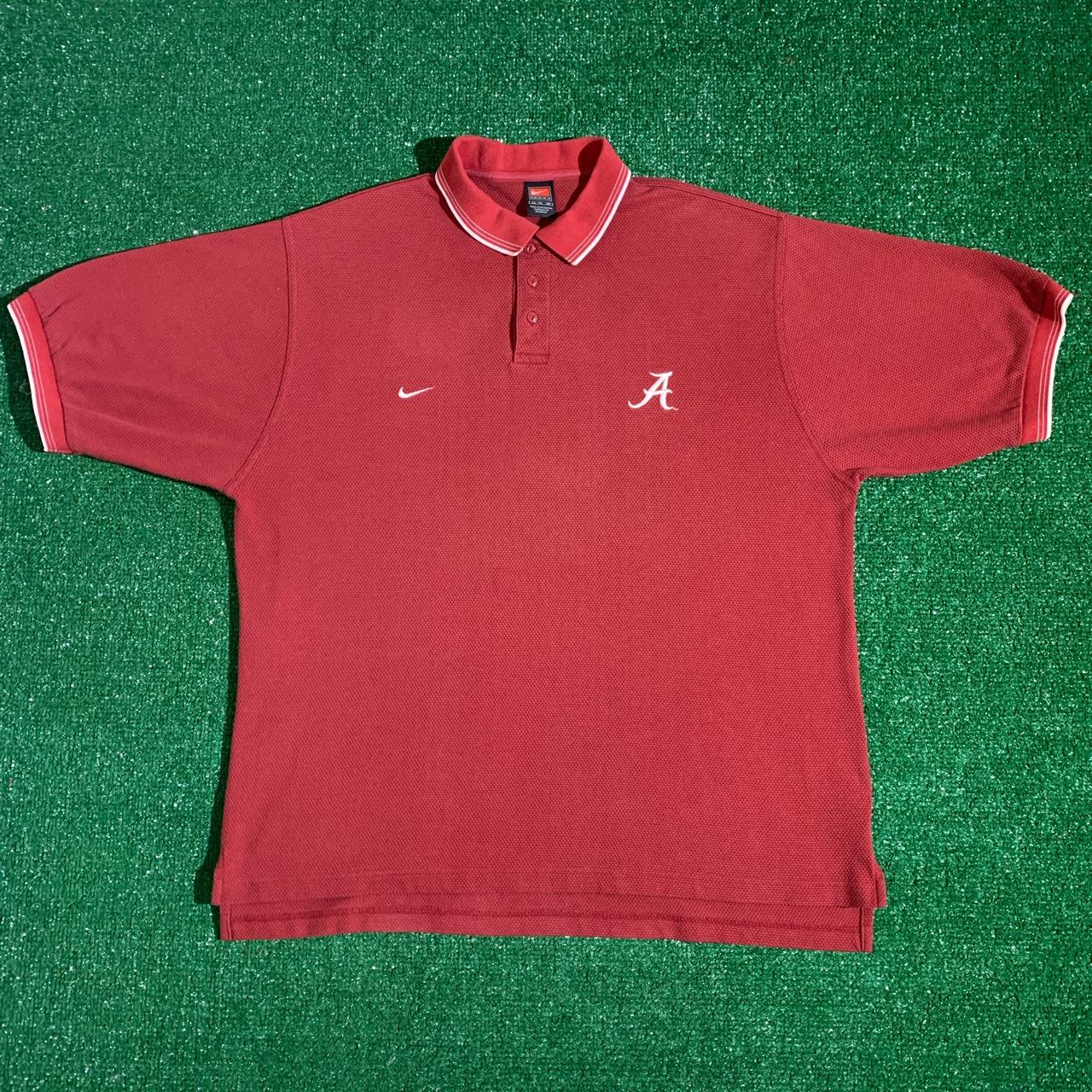 Early 2000s Team Nike University of Alabama Red Knit... - Depop