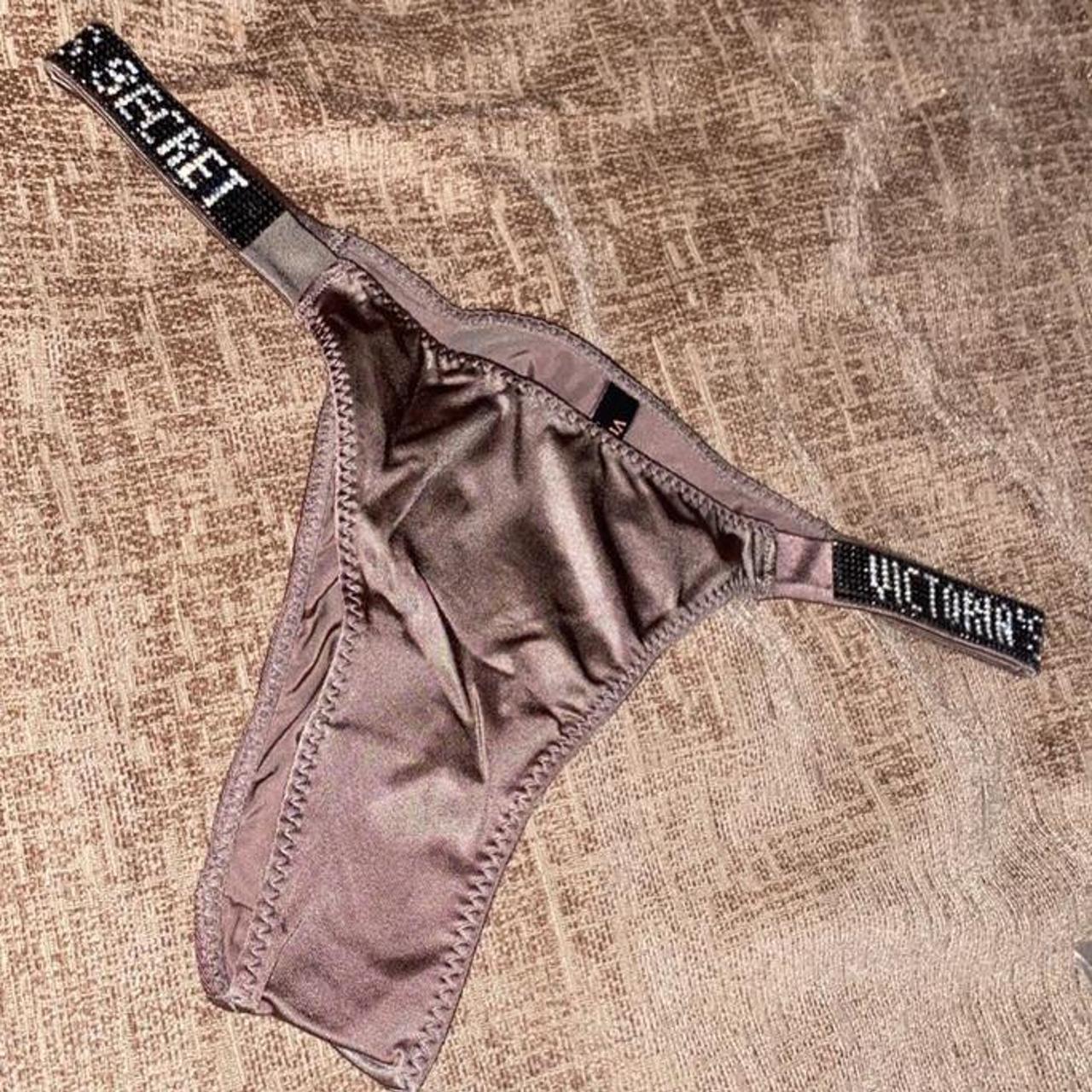 brown victoria secret brazilian underwear brand... Depop