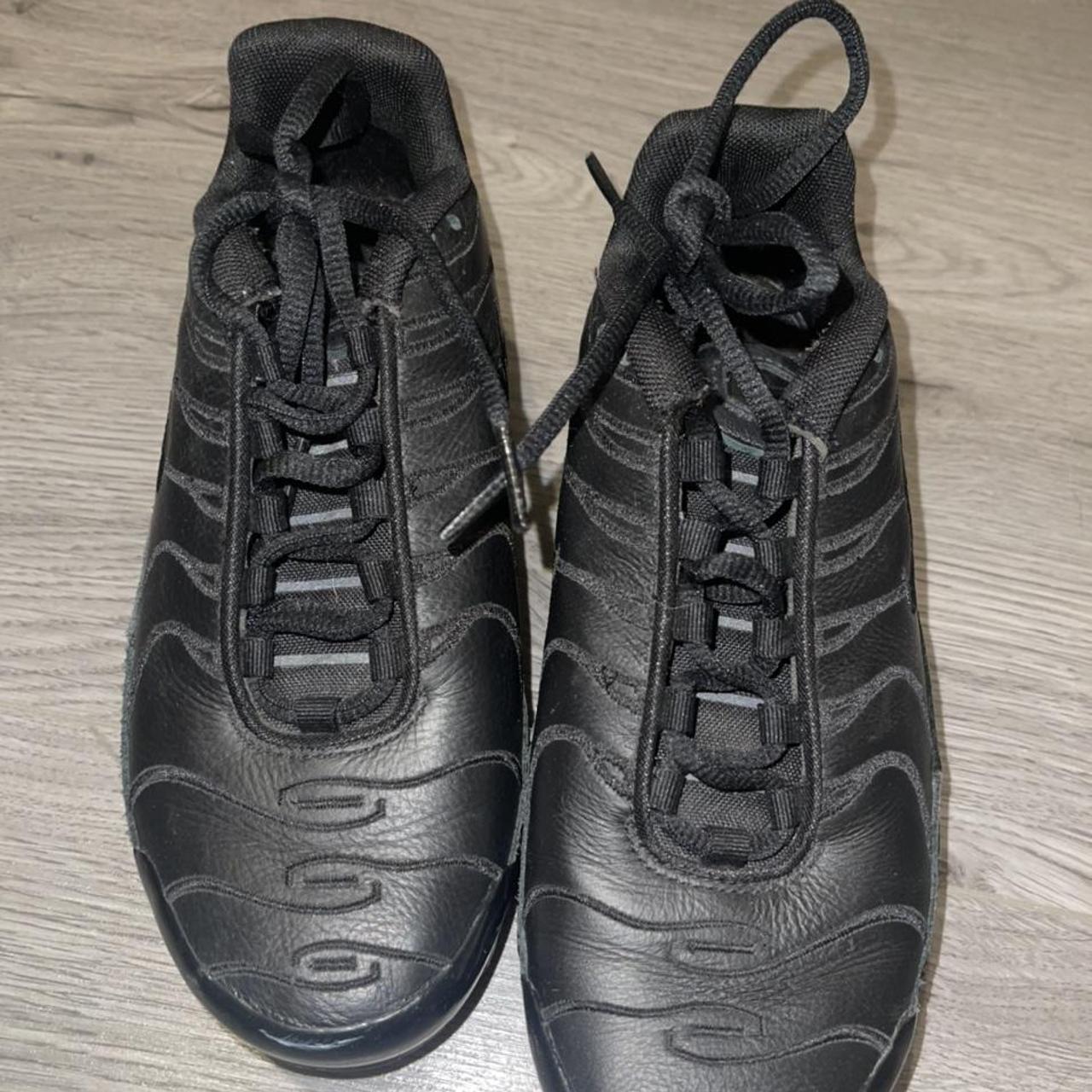 Black nike tns size 4, brought a couple years ago... Depop