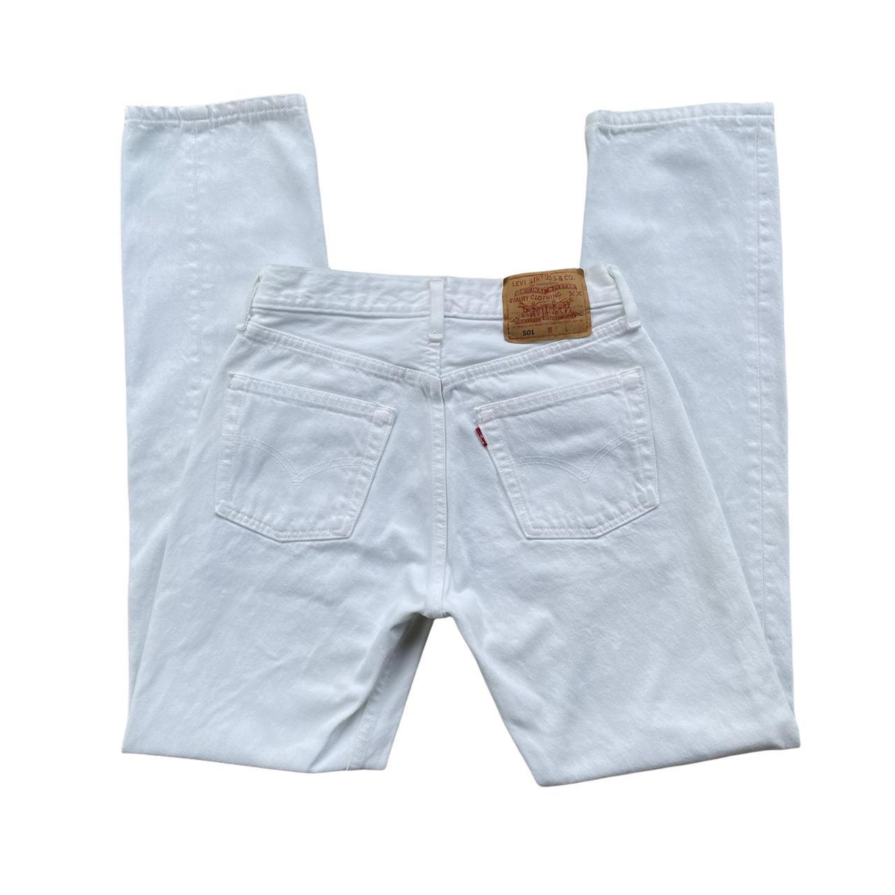 Product Image 1 - Vintage White Levi’s 501 for