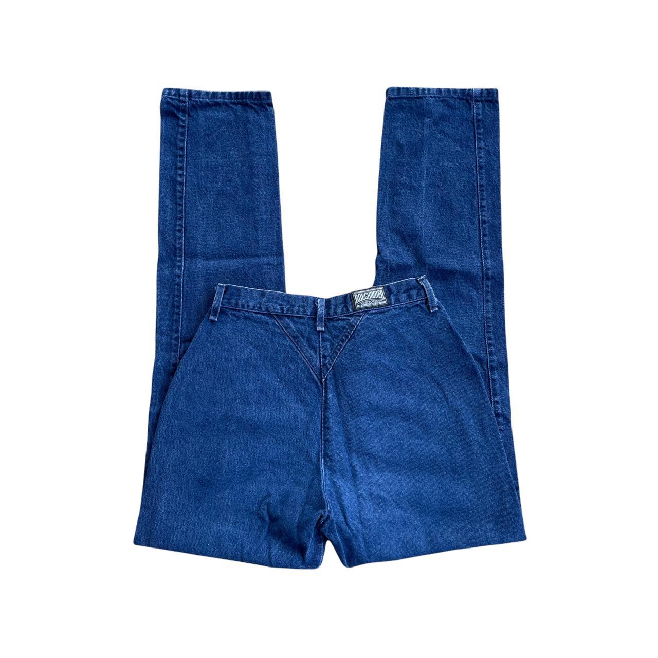 Women's Blue and Black Jeans (2)