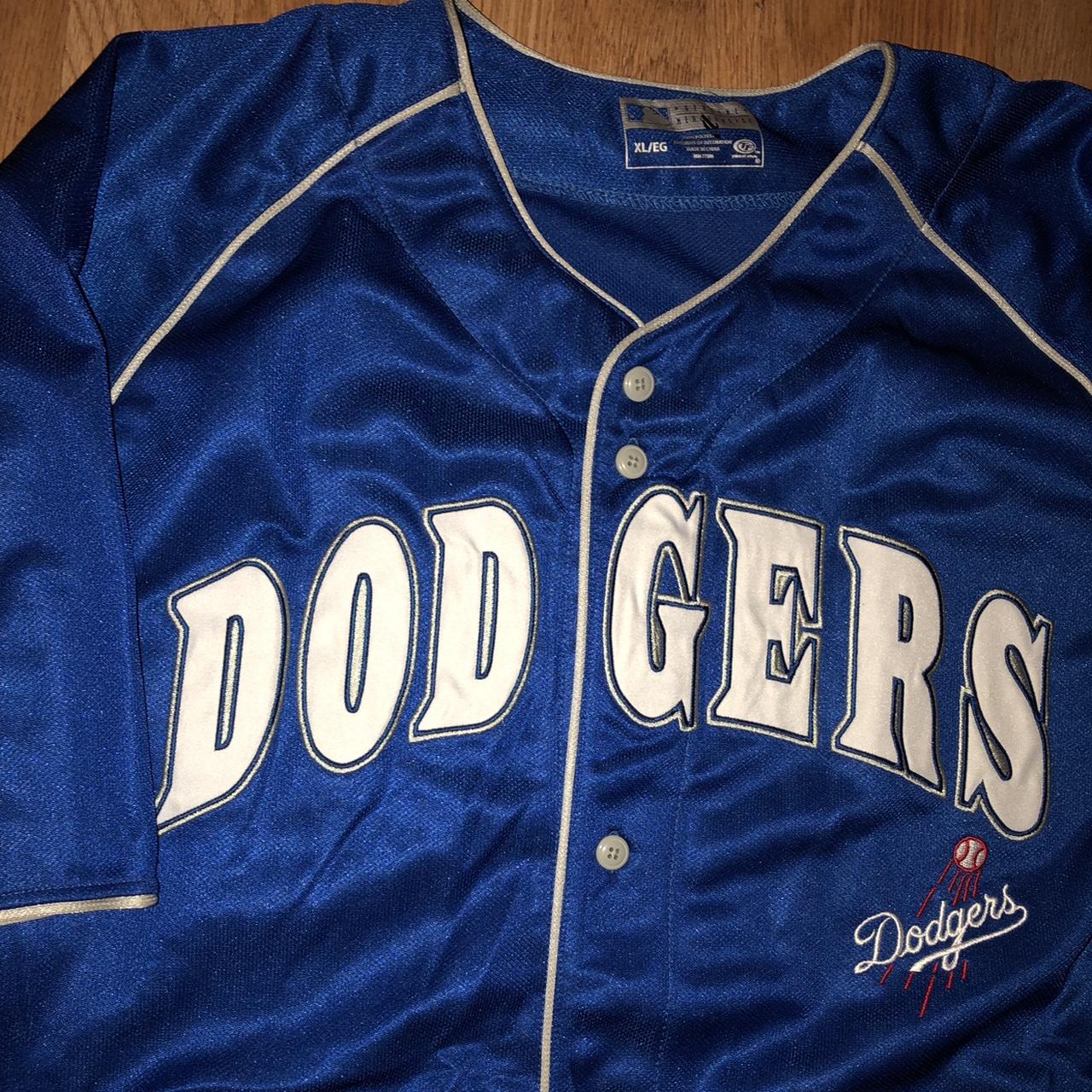 LOS ANGELES DODGERS blue baseball jersey TRUE FAN men's M