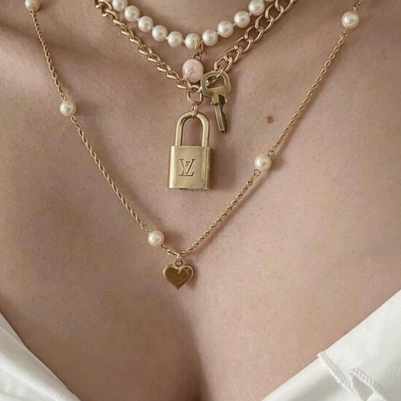 Sororite Vintage Louis Vuitton necklace **without - Depop