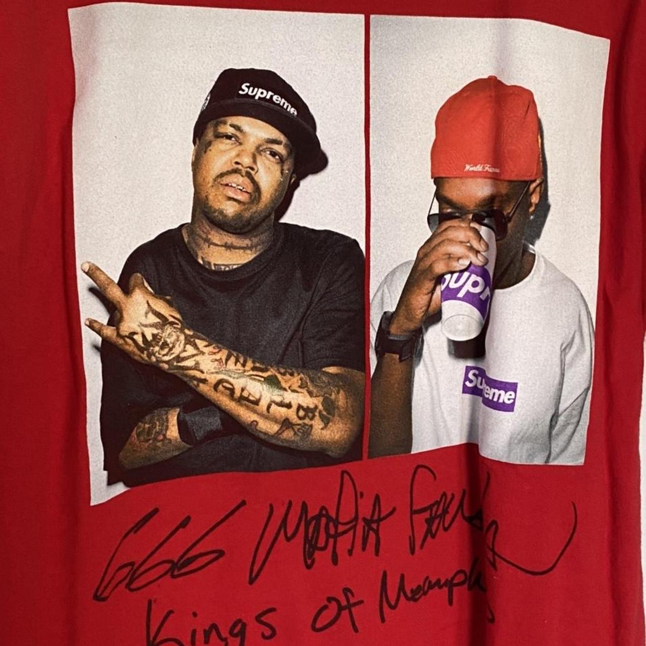 Supreme Kings of Memphis Tシャツ Black T-shirt Supreme New York Made in USA print King of