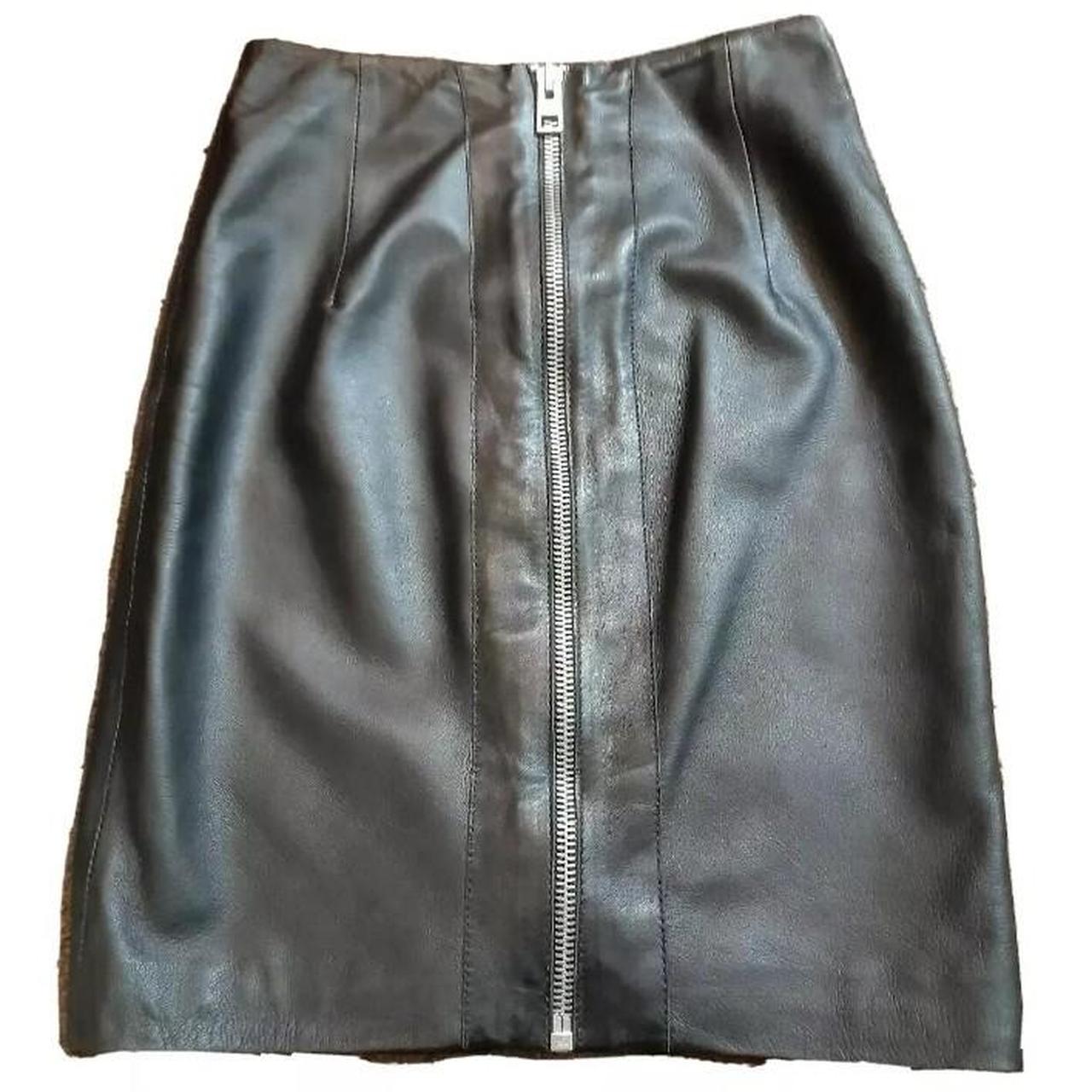 All Saints pencil mini skirt made of soft and... - Depop