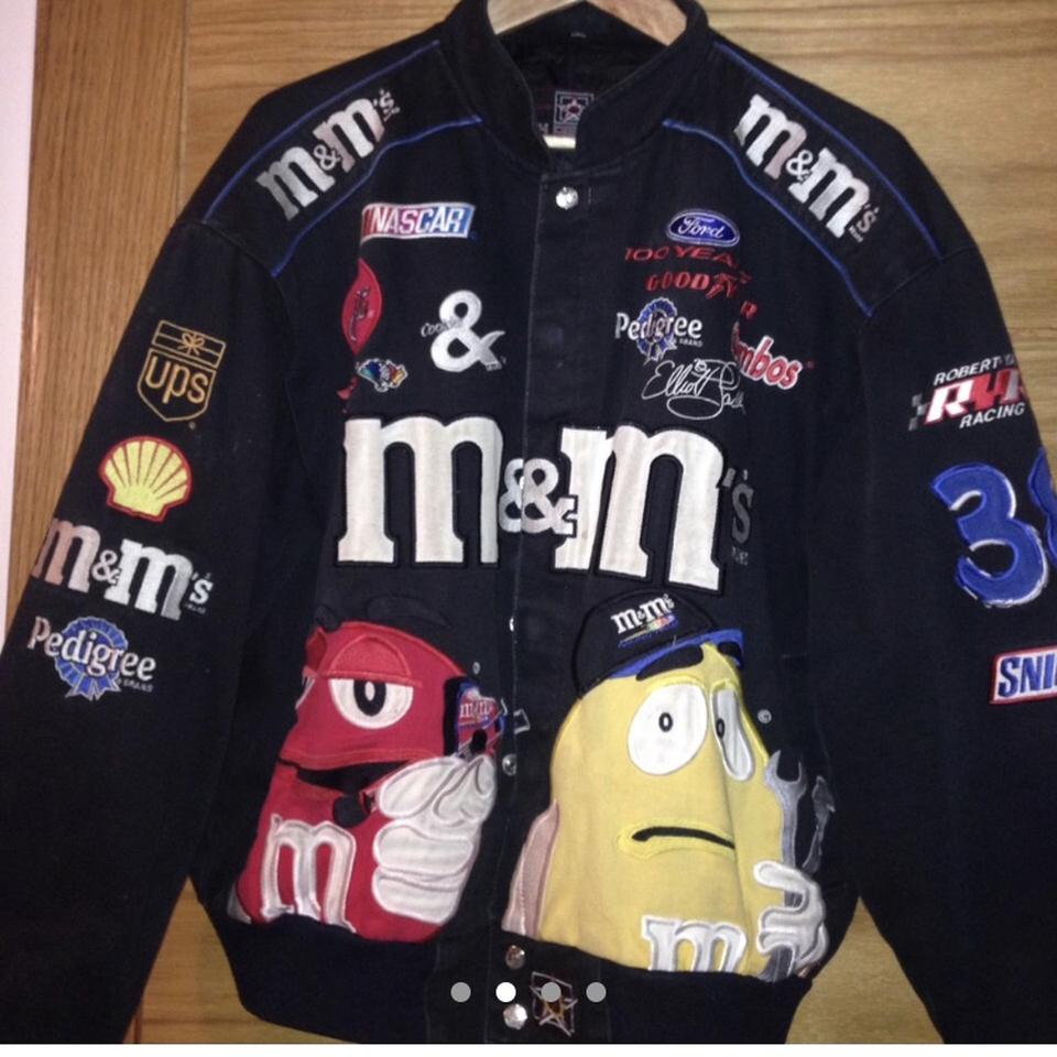 Vintage NASCAR Jackets THIS IS A PROMOTIONAL - Depop