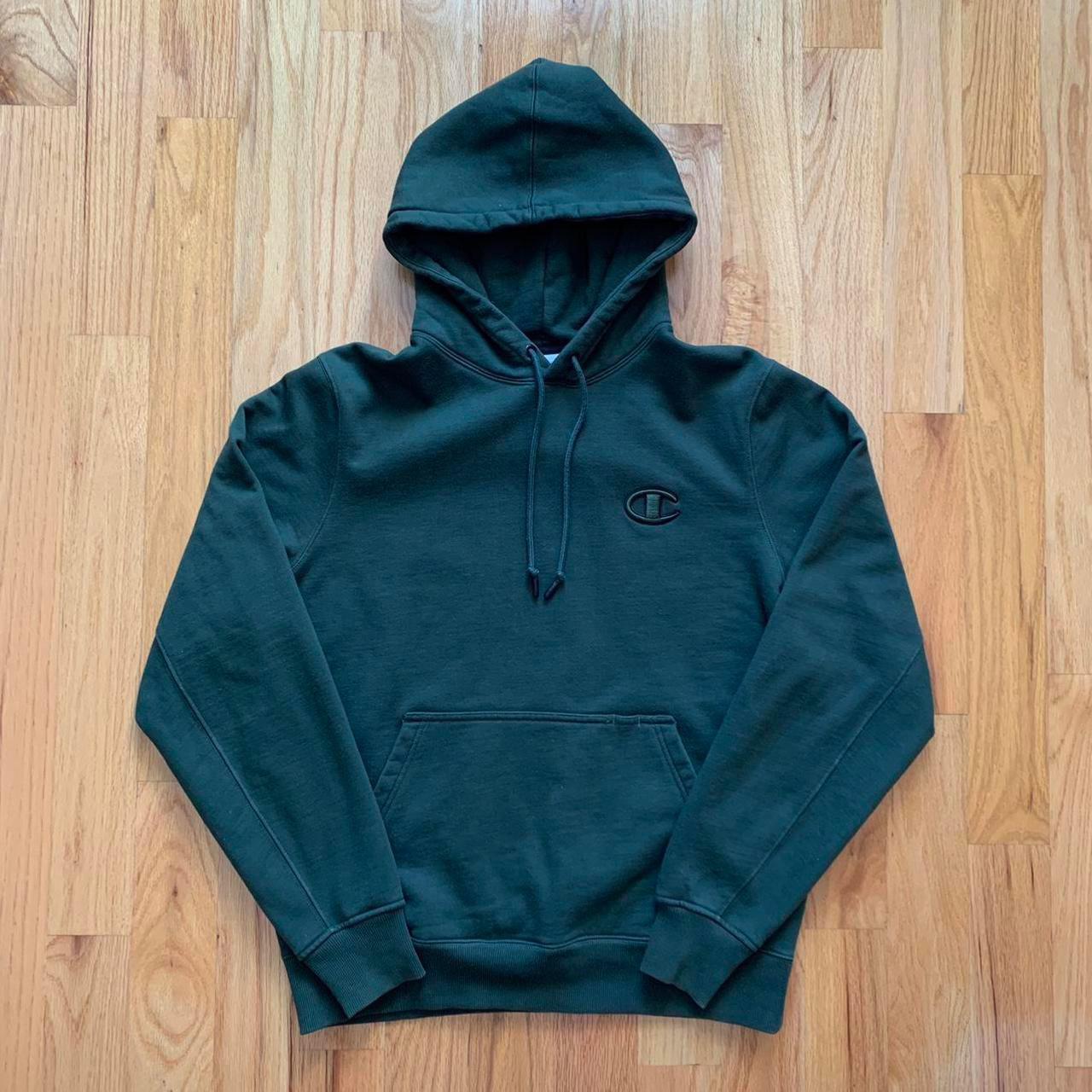 Champion army green online hoodie