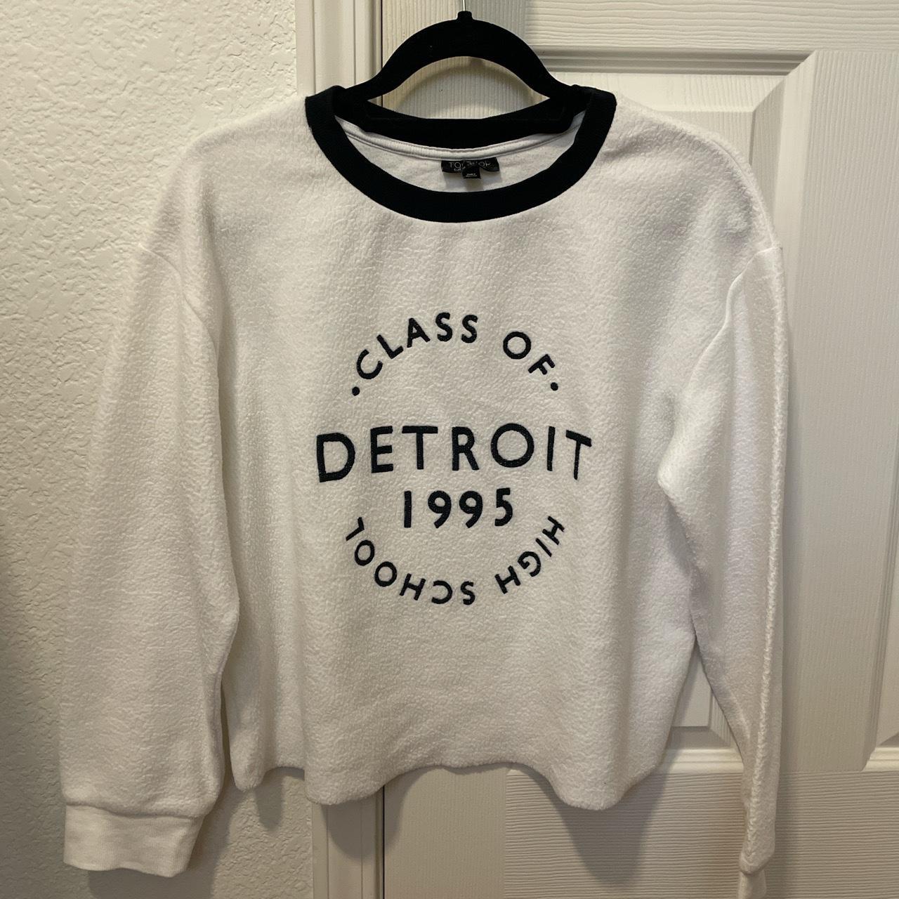 TOPSHOP White Sweater with lettering Very cute and... - Depop