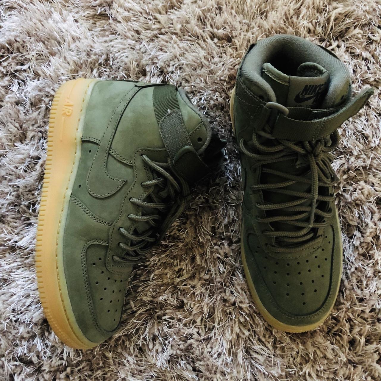 Nike Air Force 2007 'Paris' blue/green/brown - Depop