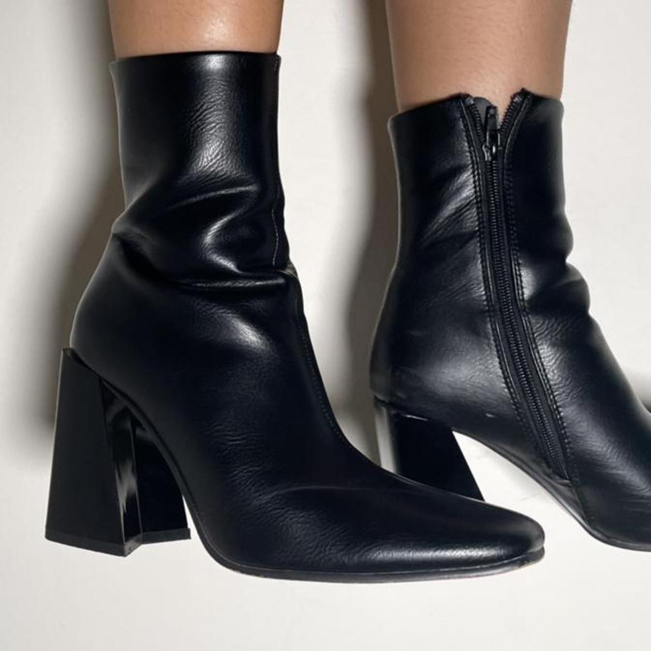 nasty gal black boots