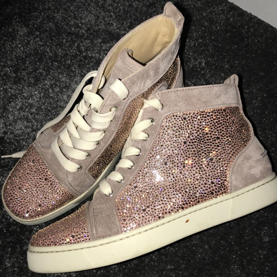 Louboutin hot sale swarovski sneakers