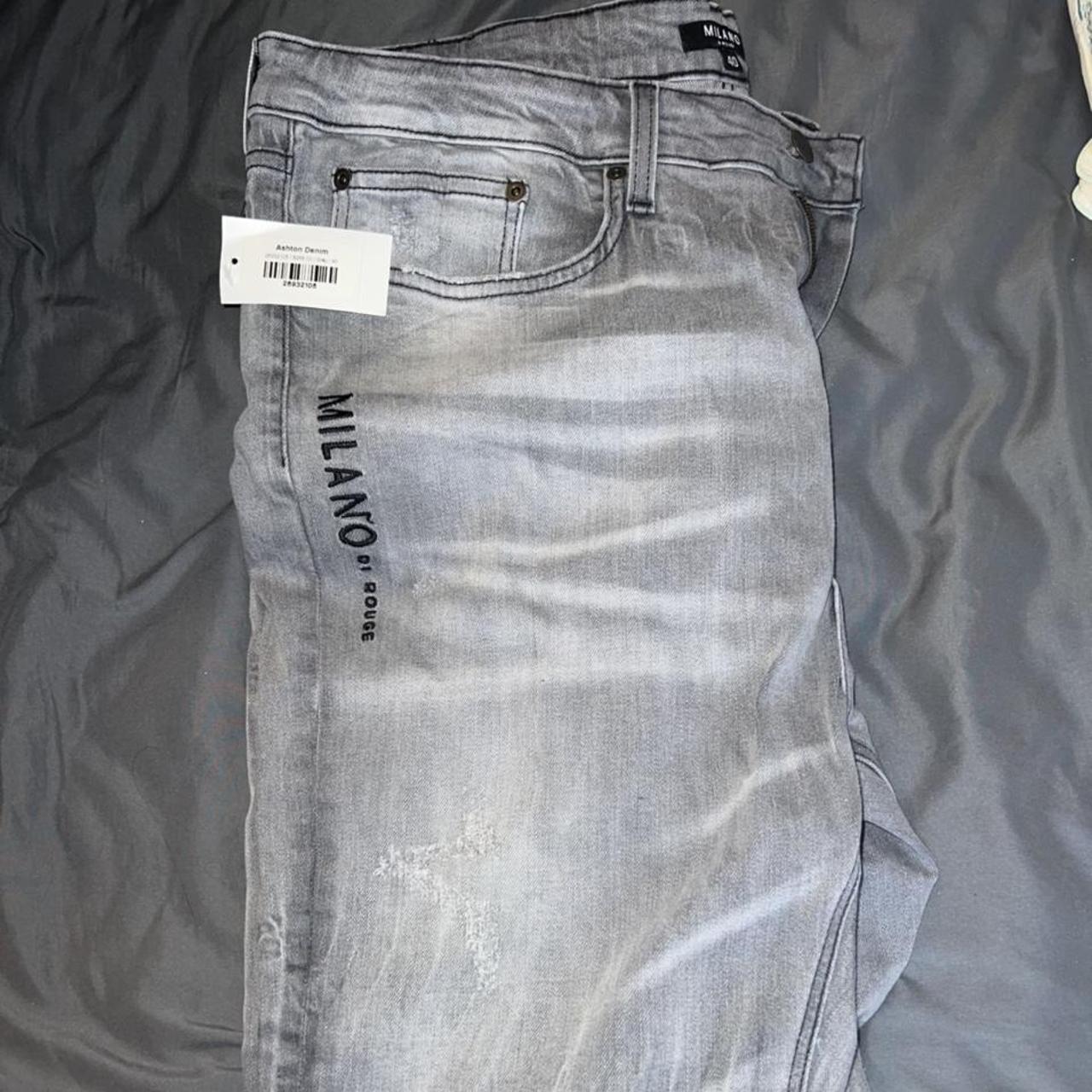 Milano Di Rouge Unisex Jeans Never worn Unisex sz - Depop