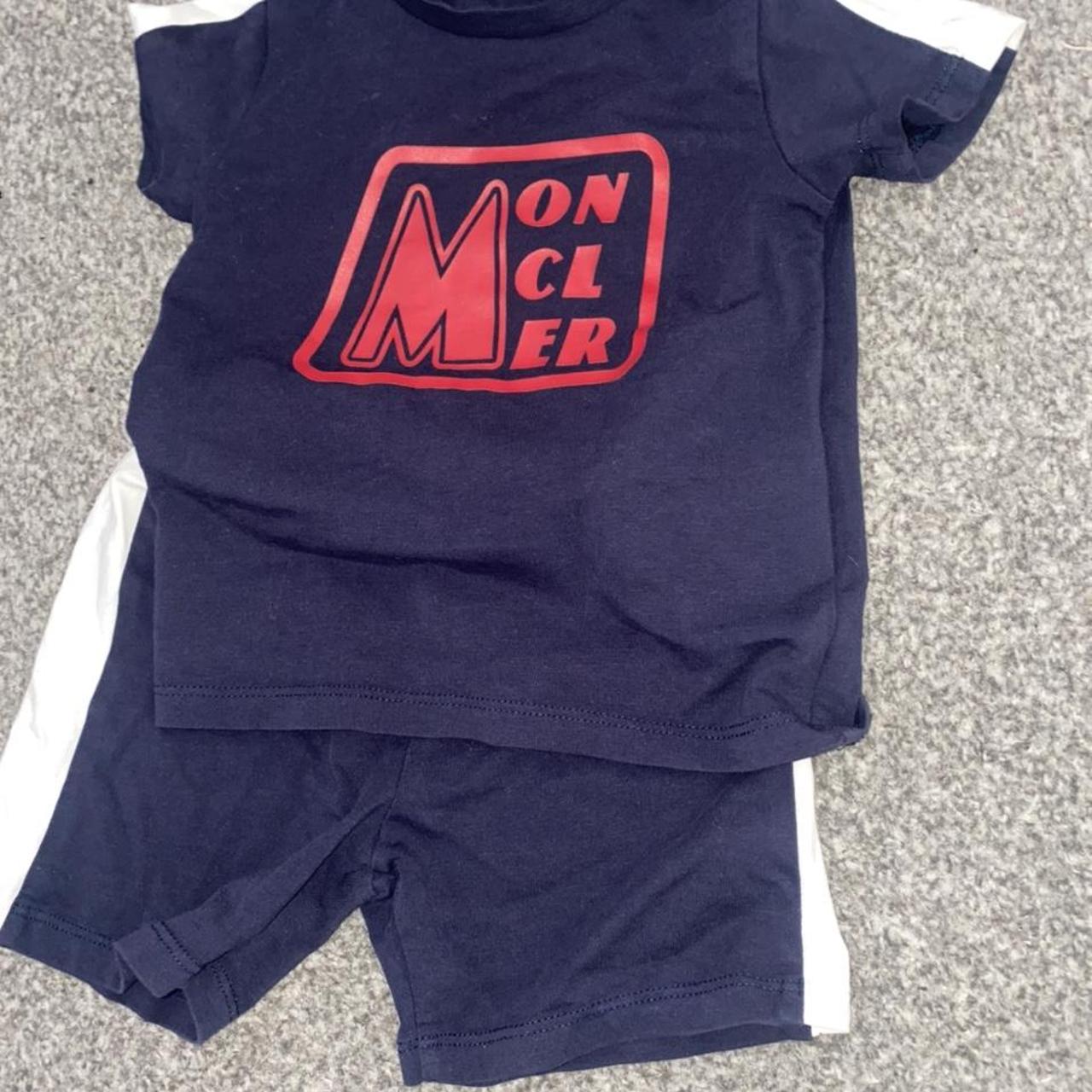 Baby boys moncler set 912 months worn once on holiday Depop