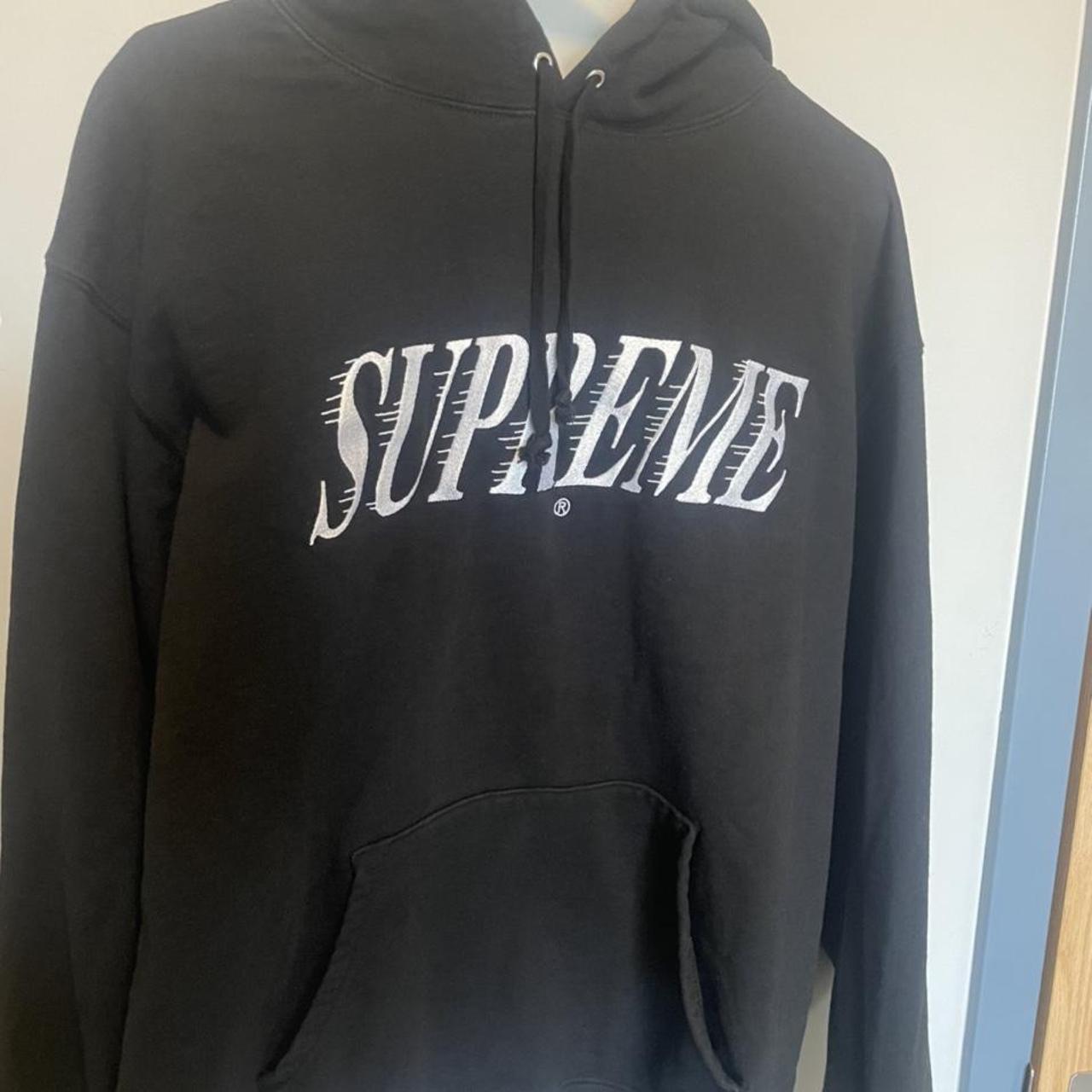 Supreme Black Hoodie black supreme hoodie supreme - Depop
