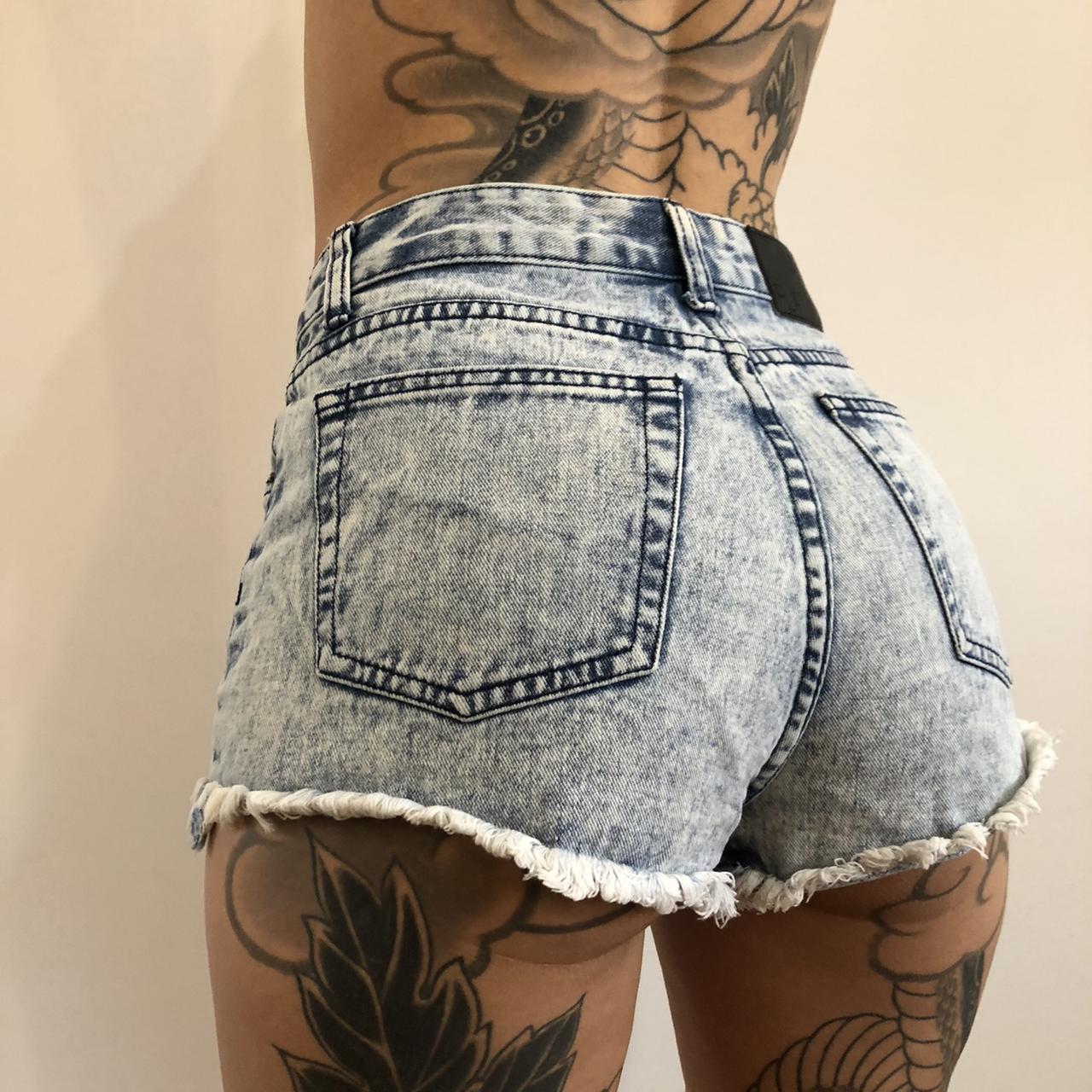 WOMEN'S SUMMER MINI Shorts Denim Cut Low Waist Sexy Micro Denim Hot Pants  $17.99 - PicClick