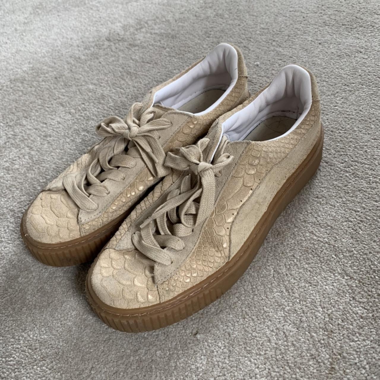 Puma platform clearance camel