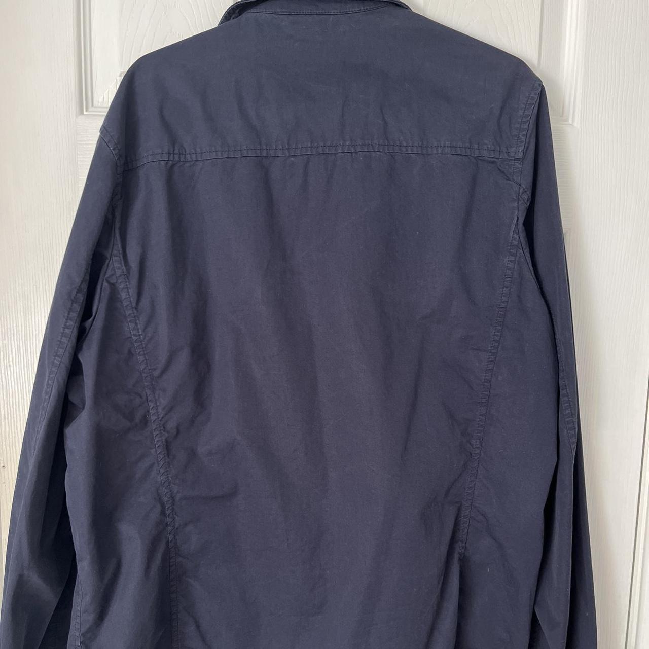 Mens CP Company jacket, size medium. Navy blue, open... - Depop