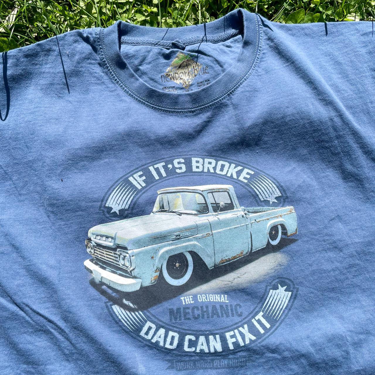 Product Image 4 - Vintage classic car graphic T-shirt🤎

Navy