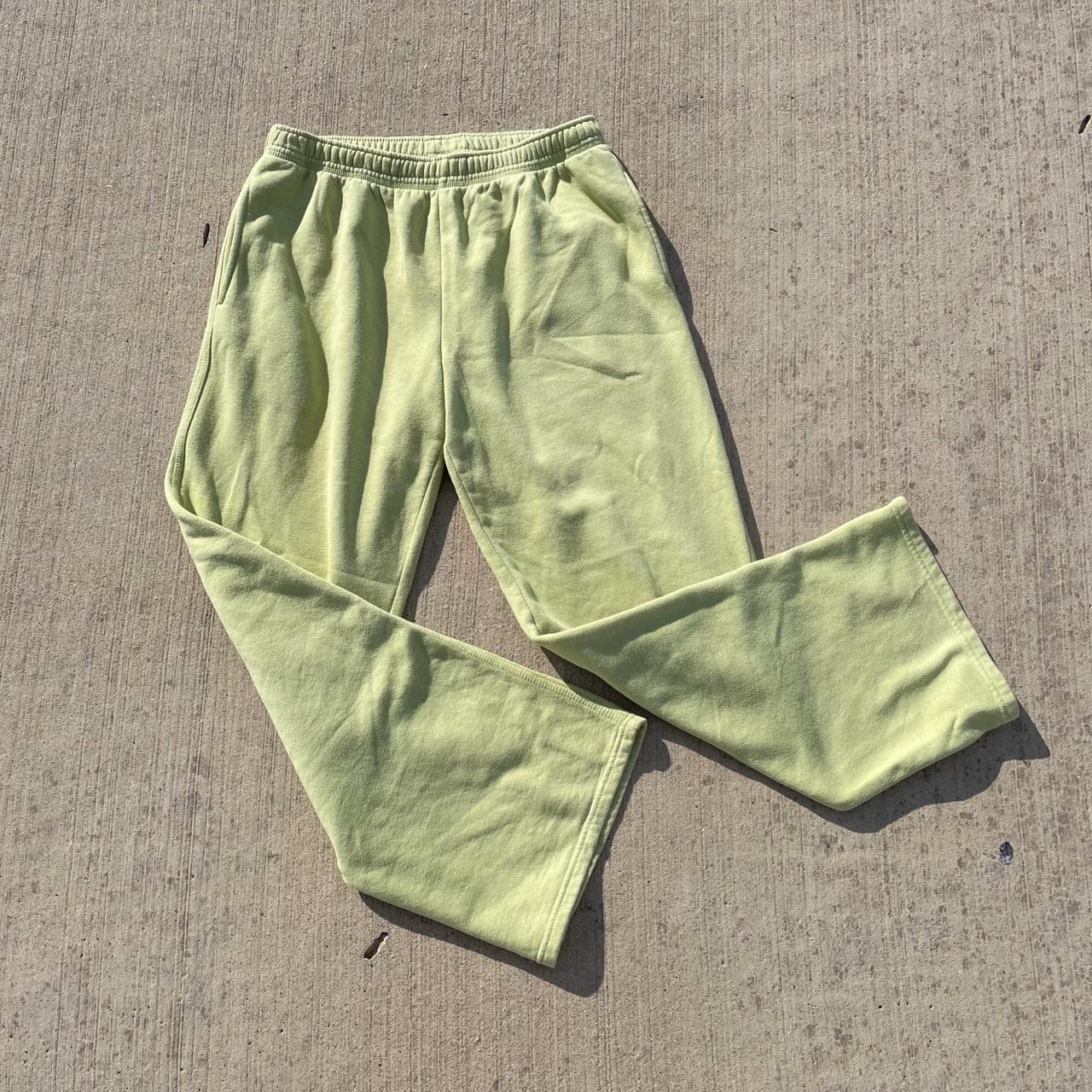 Unisex Vintage Green New York Jets NFL Sweat Pants - Depop