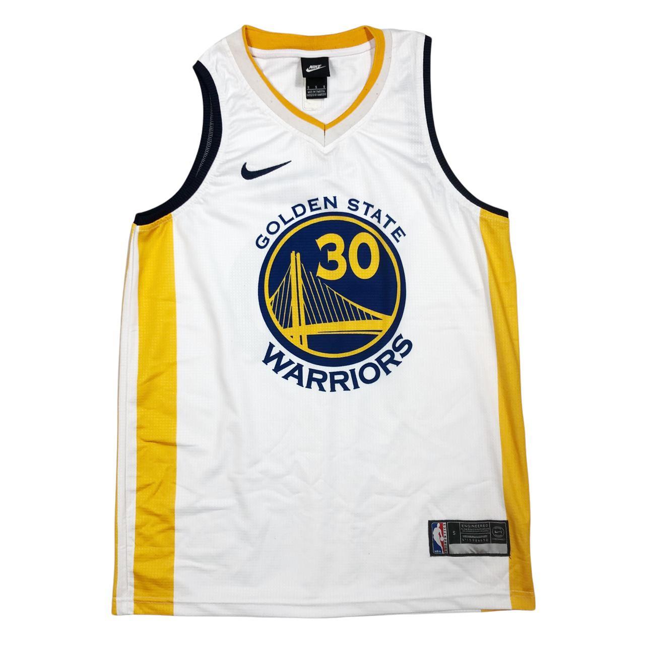 Retro Nike Golden State Warriors Stephen Curry No.30... - Depop
