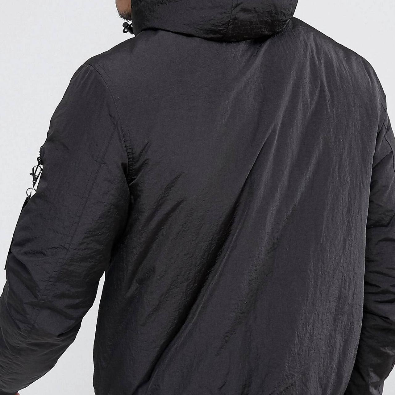 Siksilk everest hot sale hooded bomber