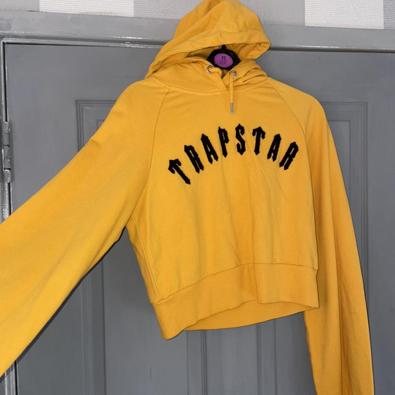 Trapstar deals cropped hoodie